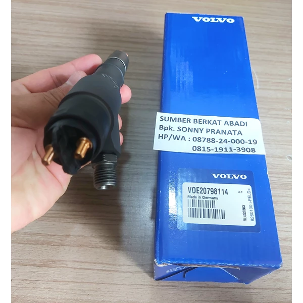 Pompa Injeksi VOLVO VOE20798114 Common Rail Fuel Injector 0445120470