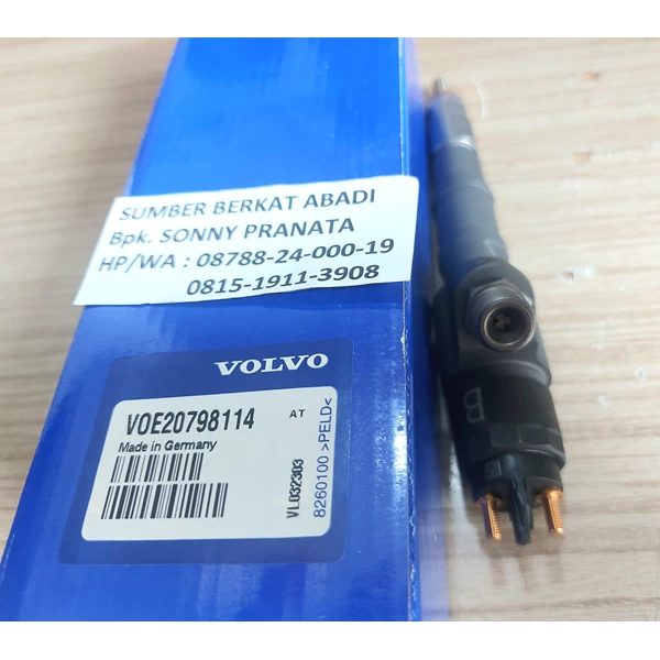 Pompa Injeksi VOLVO VOE20798114 Common Rail Fuel Injector 0445120470