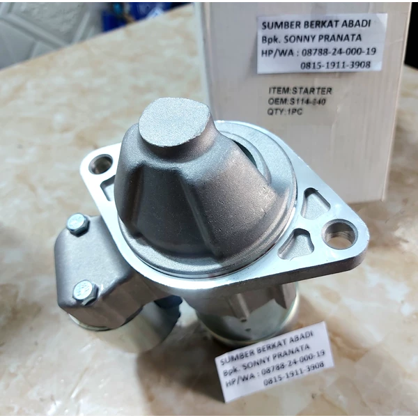 STARTER 119125-77010 11912577010 119125 77010 MOTOR 12V 1.4KW 9T S114-940 S114940 S114 940 - TOP QUALITY