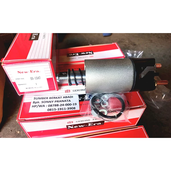 NEW ERA SS-1547 SS1547 SS 1547 SOLENOID 24V SWITCH STARTER 70009 GANJO PS125 PS 125 220 PS ME 700278 ME 701442