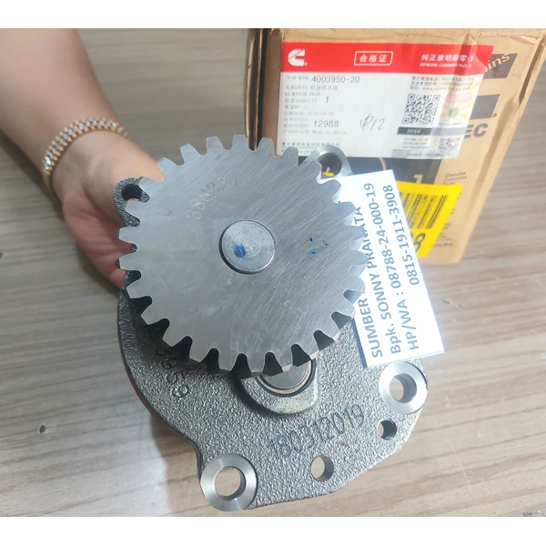 CUMMINS 4003950 OIL PUMP 4003957 4060579 4003960 4003950 3401186 3801168 M11 ISM QSM