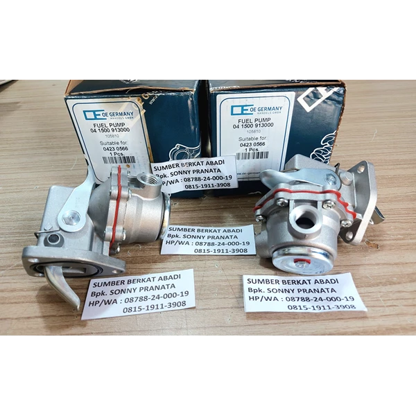 FUEL PUMP OE 04 1500 913000 FEED 0423 0566 032100603 - GENUINE MADE IN GERMANY