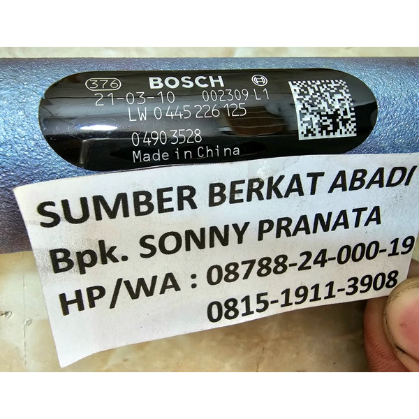 BOSCH 0 445 226 125 0445226125 COMMON RAIL 0490 3528 04903528 FUEL INJECTOR 0 445 226 047 0445226047 - 0 986 435 522 0986435522  - EC240 EC290