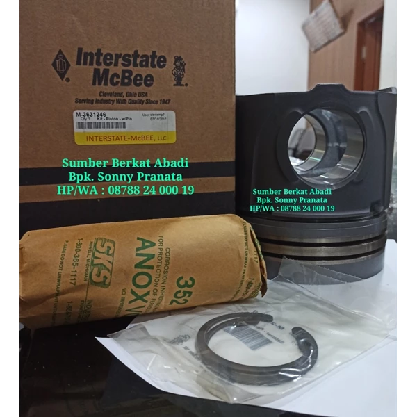 MCBEE INTERSTATE M-3631246 3631246 PISTON M-3096680 3096680