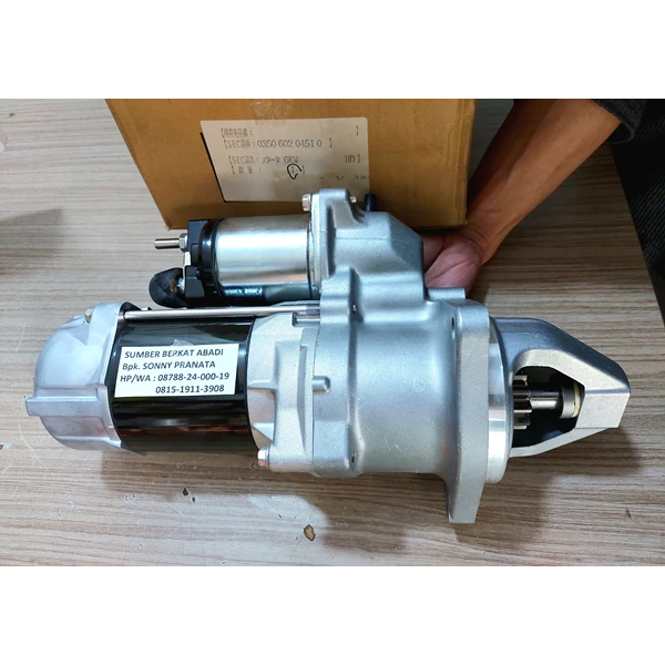 SAWAFUJI 23300 Z6008 0350 602 0451 24V 11T STARTER 23300 76007 0350 602 0610 MD92 MD 92 0350-602-0410 0350-602-0411 0350-602-0412 0350-602-0450 0350-602-0451 23300-Z6005 - GENUINE