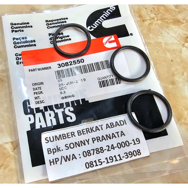 CUMMINS 3082550 SEAL O-RING TRIANGULAR NTA855