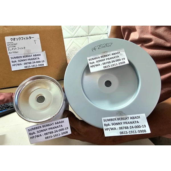 AIR FILTER AF25266 AF25267 COMPLETE SET AF 25266 AF 25267 AZ9125190201 K3046 AF-25266 AF-25267 - OUTER AND INNER
