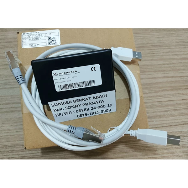 WOODWARD Cable Interface DPC USB Communication Device PN 5417-1251 54171251 5417 1251