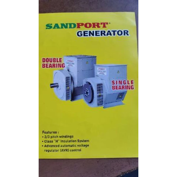 Sandport Generator 140 KVA Single Bearing