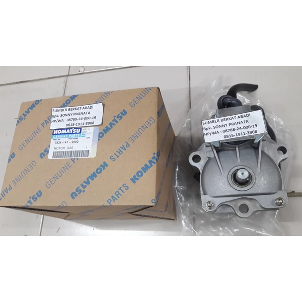 Komatsu 7834412002 Throttle Motor Gas Assy