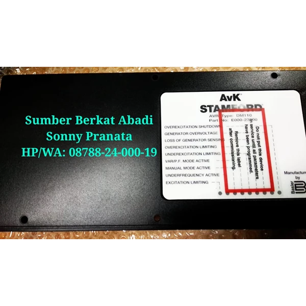AVR Stamford AVK DM110 Voltage Regulator - GENUINE