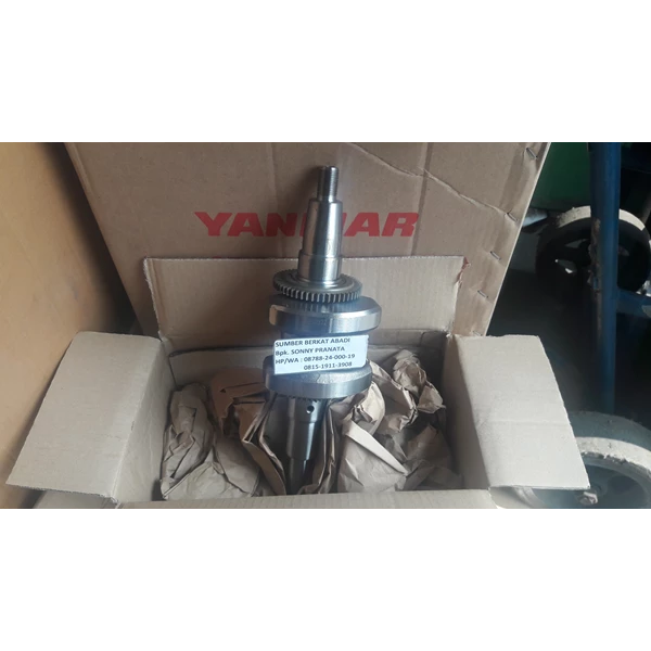Crankshaft (E-DG) fits Yanmar L100N Diesel Engines - 11431C-21840