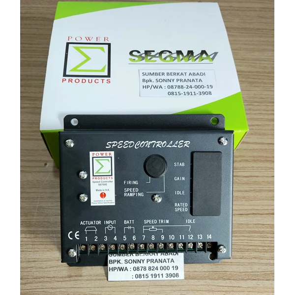 SEGMA SPEED CONTROLLER S6700E S 6700 E S 6700E - TOP QUALITY