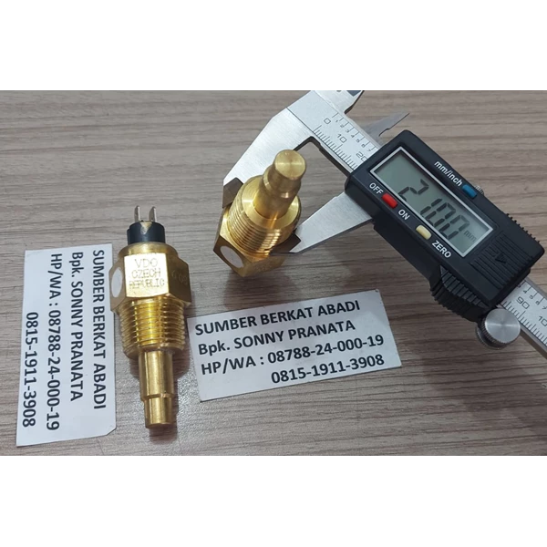 Sender VDO Water Temperature Sensor 21 mm 1/2 NPT - BERGARANSI 3 BULAN