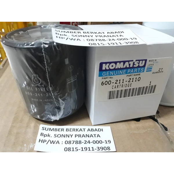 KOMATSU 600-211-2110 OIL FILTER