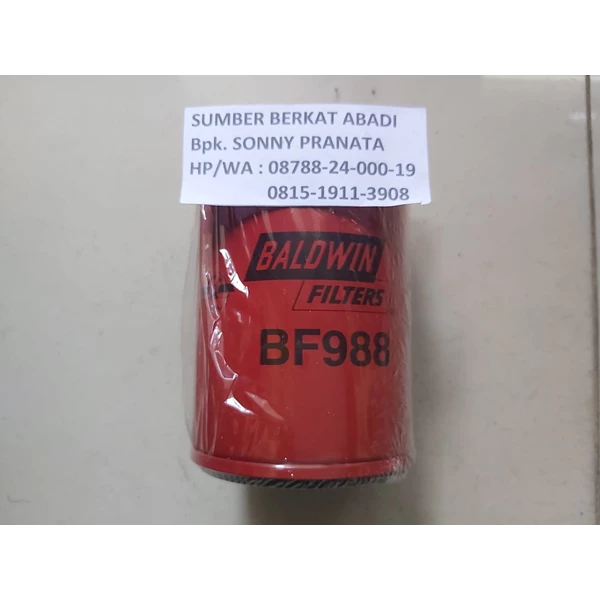 BALDWIN BF988 BF 988 Heavy Duty Diesel Fuel Spin On Filter - GENUINE