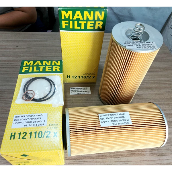 Mann Filter H12110/2X Oil Filter Element