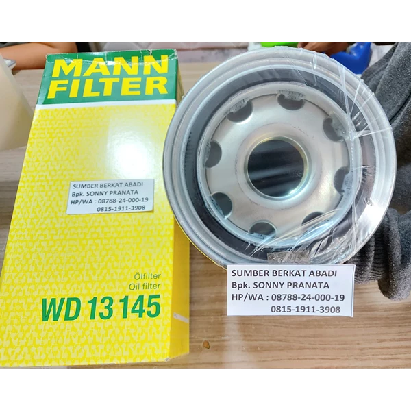 MANN FILTER WD 13145 WD 13 145 WD13145 OIL FILTER - GENUINE MADE IN GERMANY