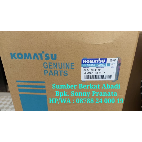 KOMATSU 600-185-4110 6001854110 600 185 4110 FILTER COMPLETE SET OUTER AND INNER