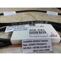 DEUTZ KHD RIBBED BELT 0118 2184 V-BELT 0118-2184 FAN BELT 01182184 - ORIGINAL GERMANY