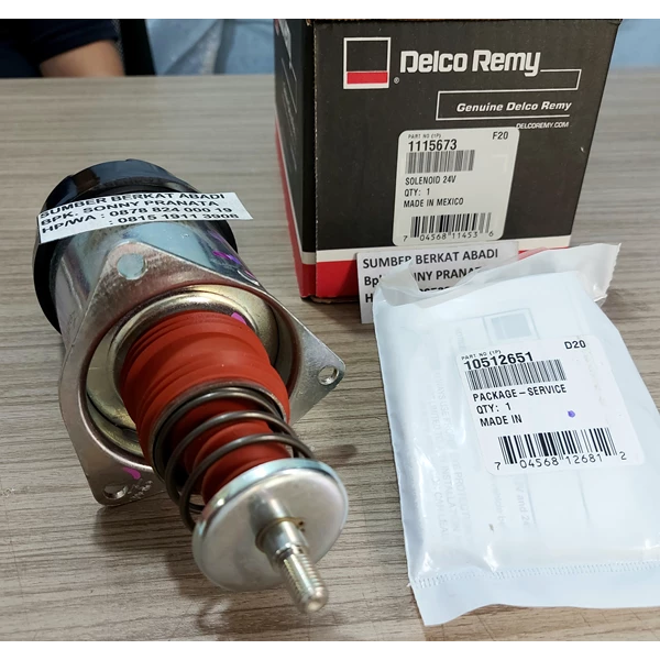 DELCO REMY 1115673 SOLENOID SWITCH 24V 41MT 10517672 5673 KN 5673KN - GENUINE