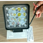 LAMPU LED 12VDC 24VDC 16 TITIK MATA - LED SPOT 16 LAMP - LEBAR 10 CM - TOP QUALITY 1